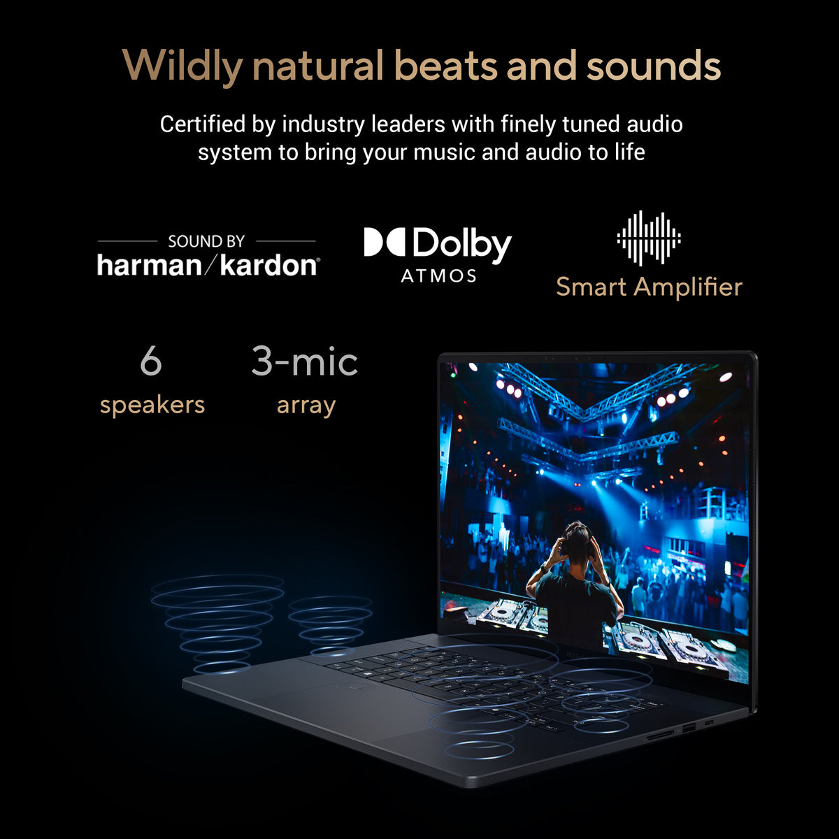 ASUS ProArt P16 Laptop (H7606) Copilot+ PC AMD Ryzen AI 9 RTX 5090 64GB 4TB 16.0" Touch screen 4K OLED English-Arabic K/B, Win11Home, Nano Black