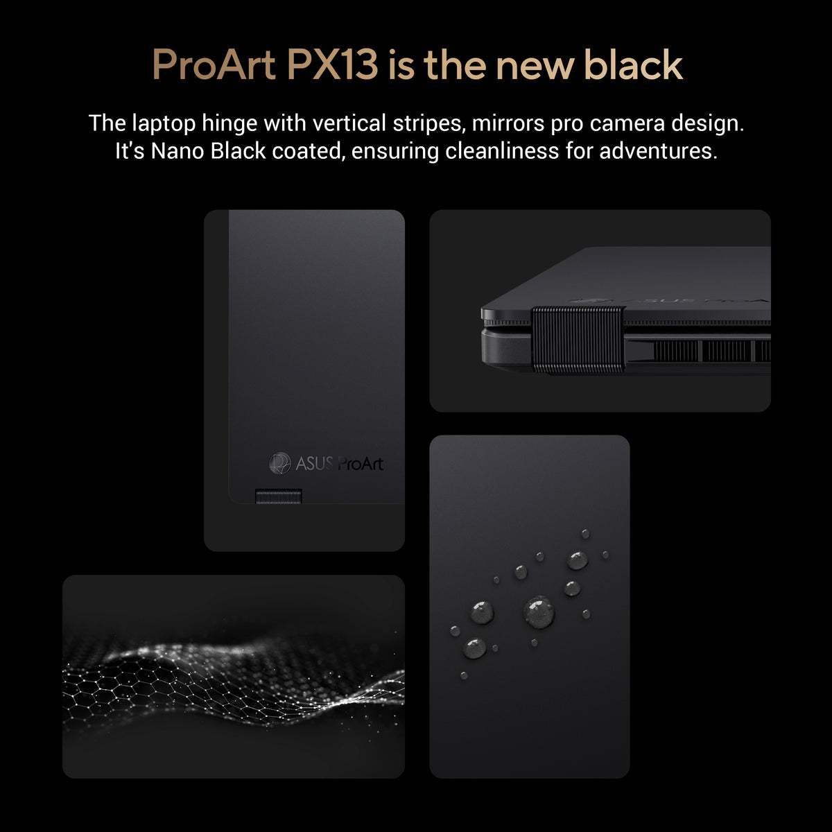 ASUS ProArt PX13 Laptop, Copilot+, 13.3" 3K OLED 60Hz Touch Display, AMD Ryzen AI Max+ 395, 32GB/1TB, AMD Radeon Graphics, English-Arabic K/B, Win11, Nano Black