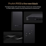 ASUS ProArt PX13 Laptop, Copilot+, 13.3" 3K OLED 60Hz Touch Display, AMD Ryzen AI Max+ 395, 32GB/1TB, AMD Radeon Graphics, English-Arabic K/B, Win11, Nano Black
