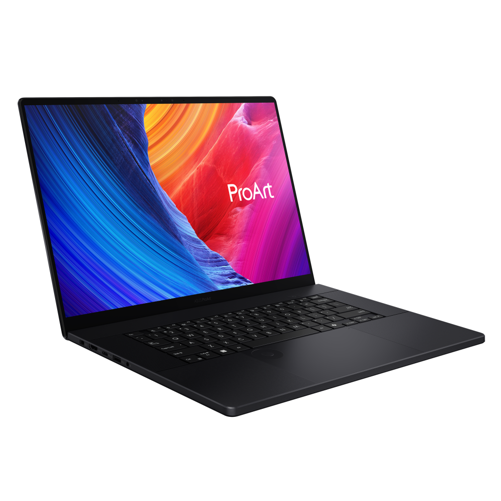 ASUS ProArt P16 Laptop (H7606) Copilot+ PC AMD Ryzen AI 9 RTX 5090 64GB 4TB 16.0" Touch screen 4K OLED English-Arabic K/B, Win11Home, Nano Black