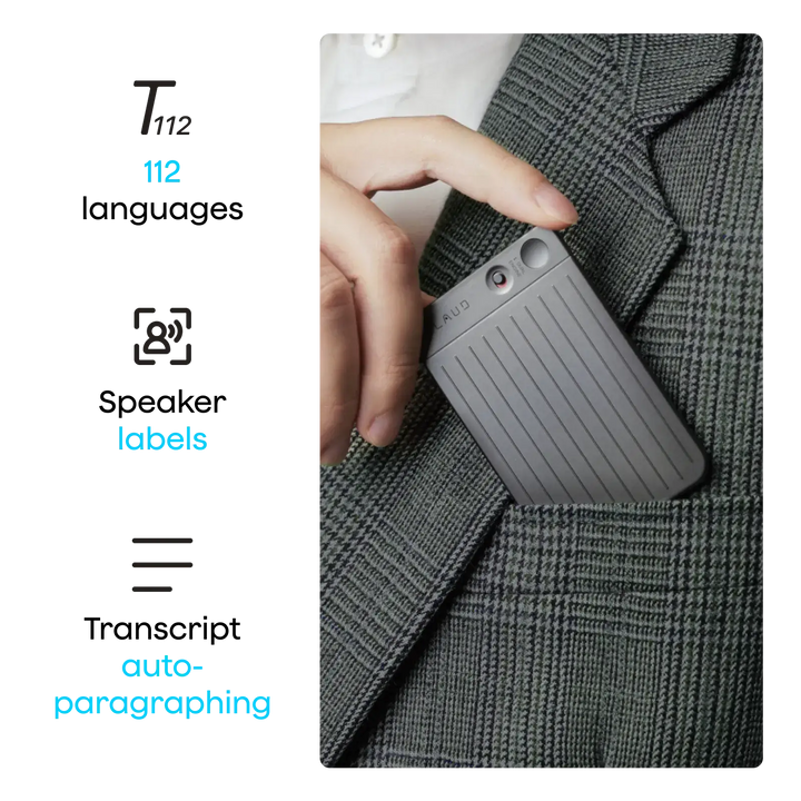 Plaud Note, AI Voice Recorder – Techbros