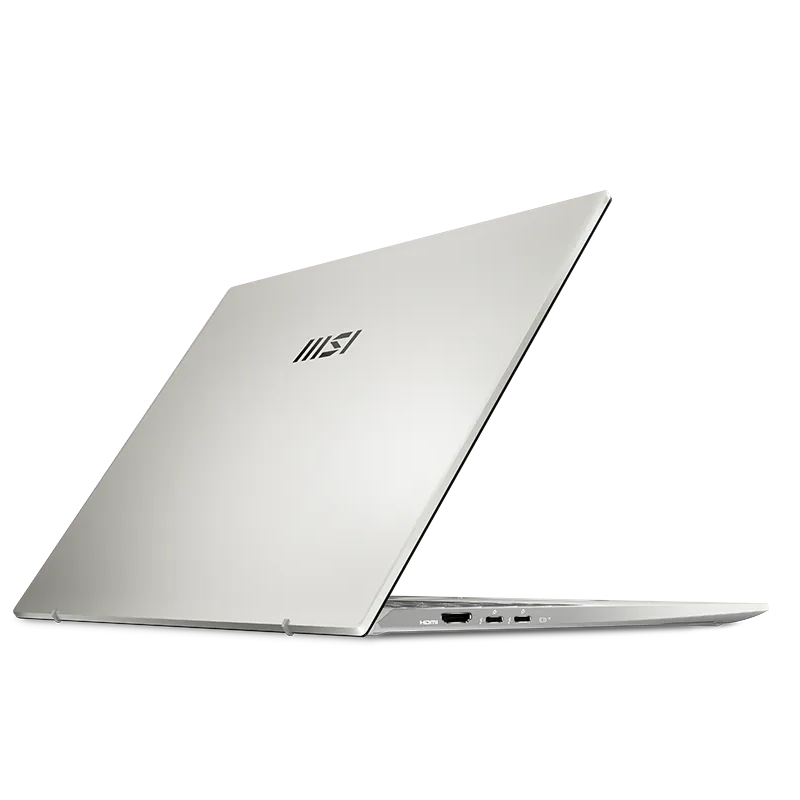 MSI Prestige 14 Evo B13M Laptop, 14" FHD+ IPS Display, Intel Core i5-13420H, 8GB RAM, 512GB SSD, Intel Iris Xe Graphics, English-Arabic Keyboard, Windows 11 Home, Urban Silver