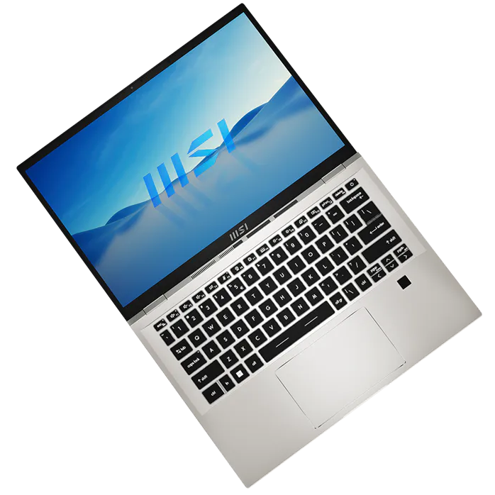 MSI Prestige 14 Evo B13M Laptop, 14" FHD+ IPS Display, Intel Core i5-13420H, 8GB RAM, 512GB SSD, Intel Iris Xe Graphics, English-Arabic Keyboard, Windows 11 Home, Urban Silver