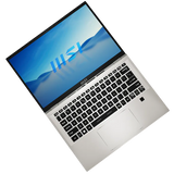 MSI Prestige 14 Evo B13M Laptop, 14" FHD+ IPS Display, Intel Core i5-13420H, 8GB RAM, 512GB SSD, Intel Iris Xe Graphics, English-Arabic Keyboard, Windows 11 Home, Urban Silver