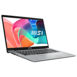 MSI Modern 14 F13MG Laptop, 14" FHD IPS Display, Intel Core i5-1335U Processor, 8GB RAM, 512GB SSD, Intel Iris Xe Graphics, English-Arabic Keyboard, Windows 11 Home, Silver