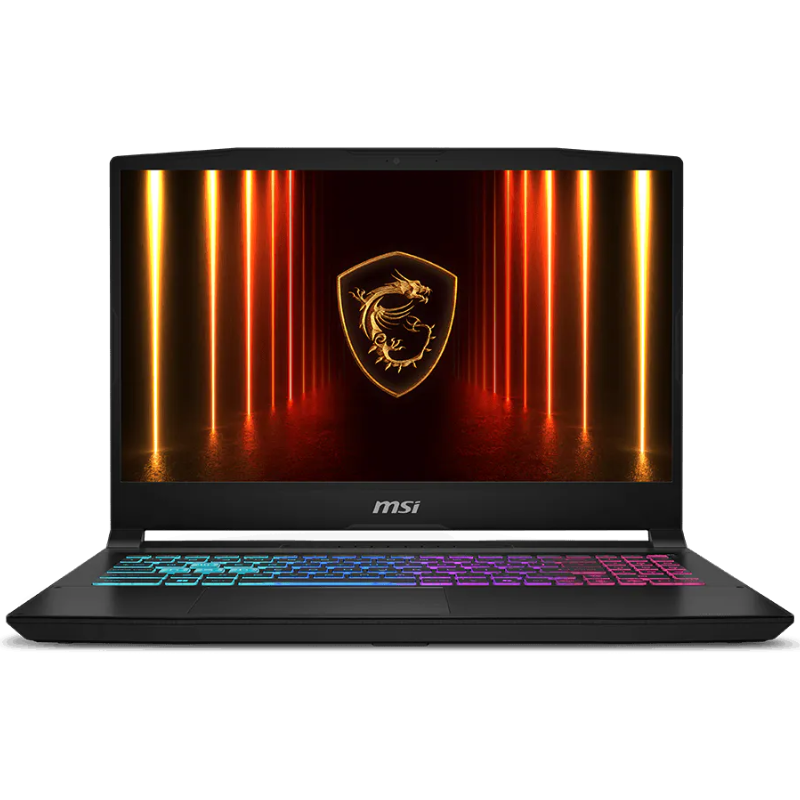 MSI Katana 15 HX B14WEK Gaming Laptop, 15.6" FHD IPS 144Hz Display, Intel Core i7-14650HX, 16GB RAM, 512GB SSD, GeForce RTX 5050 8GB GPU, English Keyboard, Win11, Black