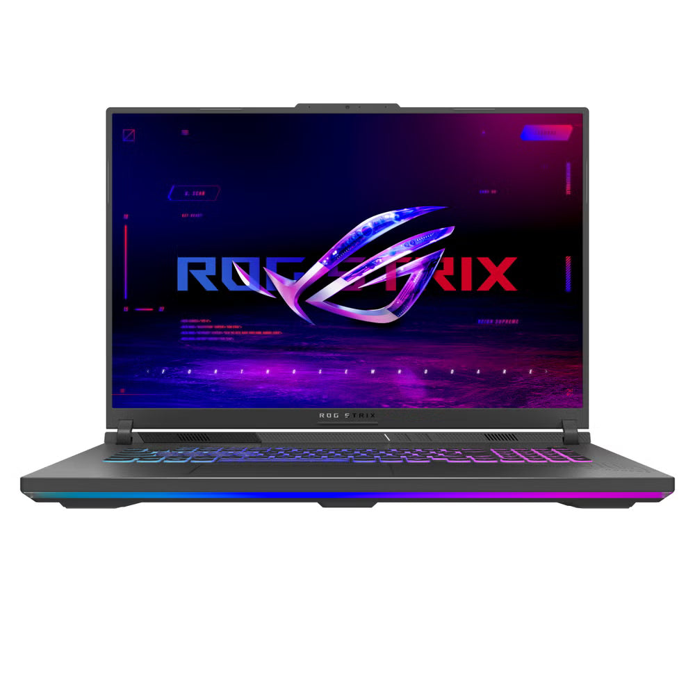 ASUS ROG Strix G18 Gaming Laptop G814PH-ES94, 18” FHD+ 144Hz Display, AMD Ryzen 9 8940HX, NVIDIA GeForce RTX 5050, 16GB RAM, 1TB SSD, Windows 11 Home, English Keyboard, Eclipse Gray