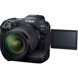 Front view of the Canon EOS R3 Mirrorless Camera Body 