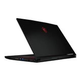 MSI Thin GF63 12UC Gaming Laptop, 15.6" FHD 144Hz IPS Display, Intel Core i5-12450H, 8GB RAM, 512GB SSD, NVIDIA GeForce RTX 3050 4GB, ENG-ARB K/B, Windows 11 Home, Black