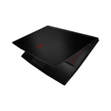 MSI Thin GF63 12UC Gaming Laptop, 15.6" FHD 144Hz IPS Display, Intel Core i5-12450H, 8GB RAM, 512GB SSD, NVIDIA GeForce RTX 3050 4GB, ENG-ARB K/B, Windows 11 Home, Black