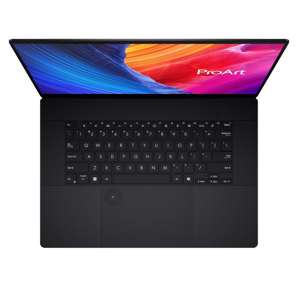 ASUS ProArt P16 Laptop (H7606) Copilot+ PC AMD Ryzen AI 9 RTX 5090 64GB 4TB 16.0" Touch screen 4K OLED English-Arabic K/B, Win11Home, Nano Black